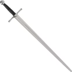 Medieval swords Sales 72 Anderhalfhander Alessio, Battle-ready (bot 3 Mm) Met Schede