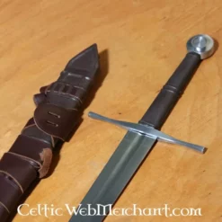 Medieval swords Sales 54 Red Dragon Anderhalfhander, Battle-ready (bot 3 Mm) Getemperd