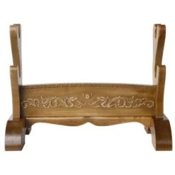 Drakenstandaard Voor Twee Samuraizwaarden