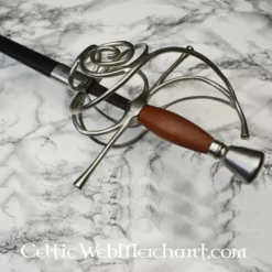Hanwei Duitse Rapier Met Gedraaide Mand -Medieval swords Sales duitse rapier met gedraaide mand 2