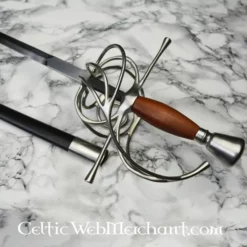 Hanwei Duitse Rapier Met Gedraaide Mand -Medieval swords Sales duitse rapier met gedraaide mand 4