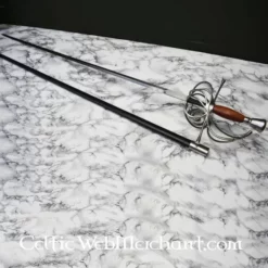 Hanwei Duitse Rapier Met Gedraaide Mand -Medieval swords Sales duitse rapier met gedraaide mand 5
