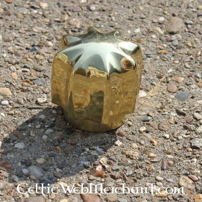 Messingen Knotskop 3 Messingen Knotskop