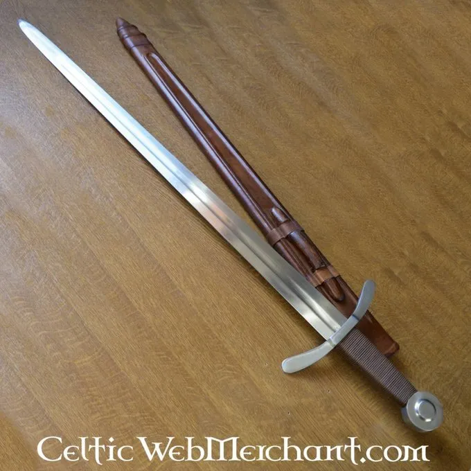 Deepeeka Middeleeuws Kruisridderzwaard, Battle-ready (bot 3 Mm) 6 Deepeeka Middeleeuws Kruisridderzwaard, Battle-ready (bot 3 Mm) - Image 4