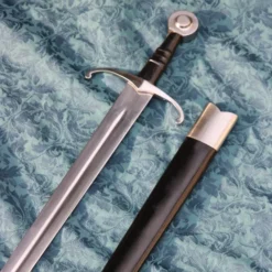 Windlass Steelcrafts Middeleeuws Zwaard Battle-ready Met Leren Schede, Getemperd (bot 3 Mm) -Medieval swords Sales middeleeuws zwaard battle ready met leren schede g 5