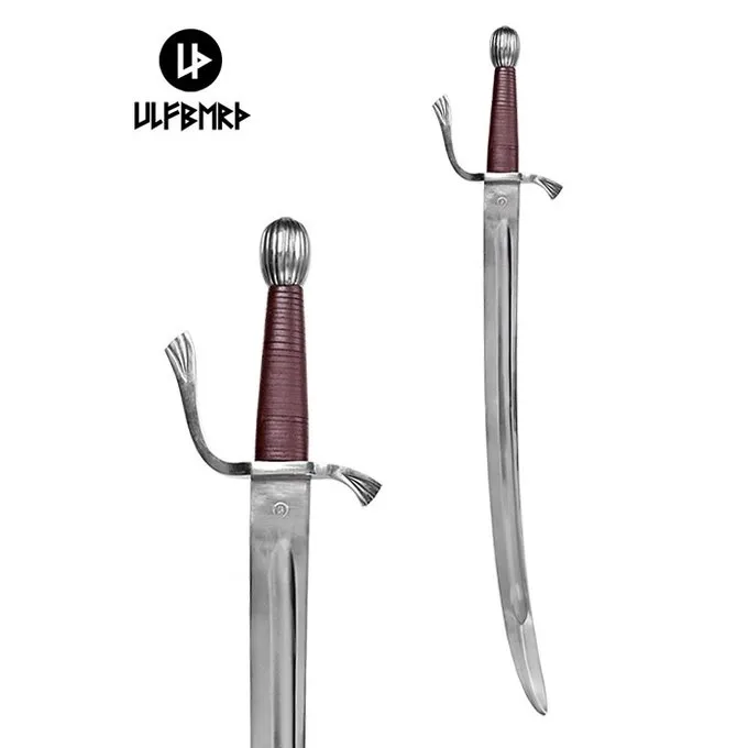 Ulfberth Middeleeuwse Falchion, Battle-ready (bot 3 Mm) 3 Ulfberth Middeleeuwse Falchion, Battle-ready (bot 3 Mm)