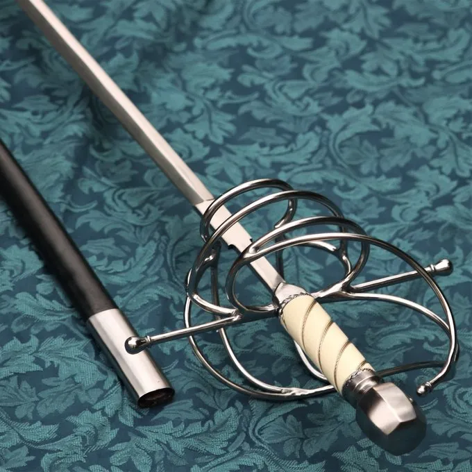 Windlass Steelcrafts Rapier Dumas Met Schede 8 Windlass Steelcrafts Rapier Dumas Met Schede - Image 6