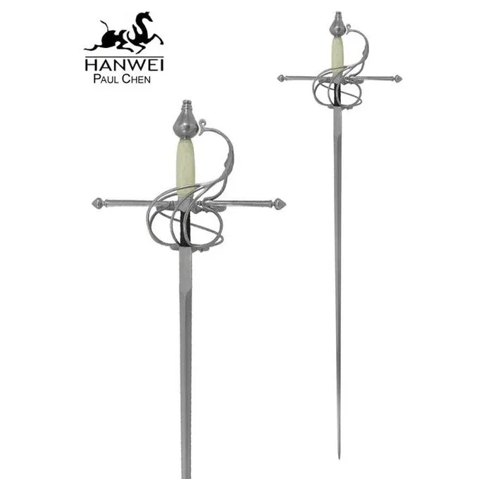 Hanwei Rapier Met Benen Grip En Beugelgevest 3 Hanwei Rapier Met Benen Grip En Beugelgevest