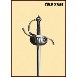 Cold Steel Rapier Met Schelpvormige Stootplaat