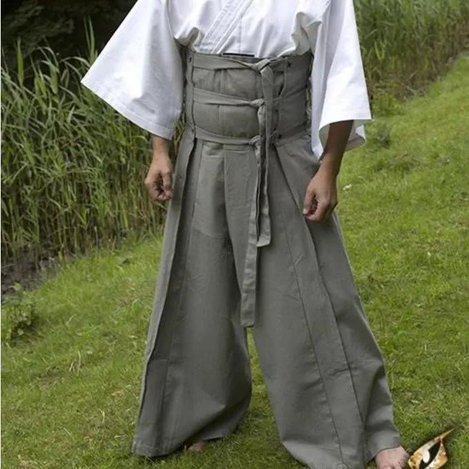 Epic Armoury Samurai Broek Grijs 3 Epic Armoury Samurai Broek Grijs