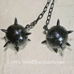 Strijdvlegel Met Twee Ballen -Medieval swords Sales strijdvlegel met twee ballen 3