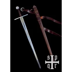 SPQR Tempelierszwaard Milites Templi, Battle-ready (bot 3 Mm) 13 SPQR Tempelierszwaard Milites Templi, Battle-ready (bot 3 Mm) -Medieval swords Sales tempelierszwaard milites templi battle ready bot 3 5