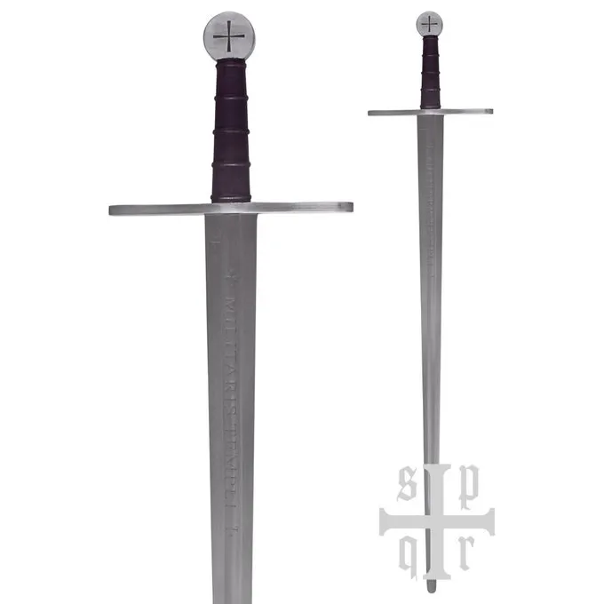 SPQR Tempelierszwaard Milites Templi, Battle-ready (bot 3 Mm) 3 SPQR Tempelierszwaard Milites Templi, Battle-ready (bot 3 Mm)