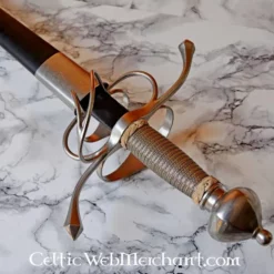 Medieval swords Sales 27 Hanwei Zijzwaard Met Staaldraad Grip